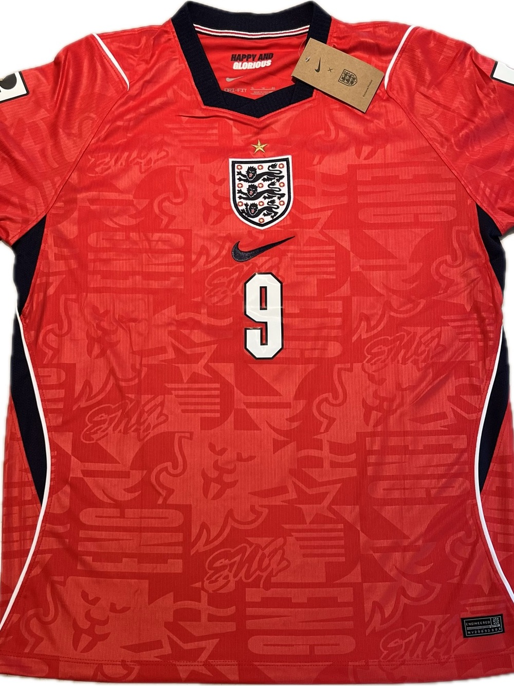 Nike England WC 26 Away Shirt #9 Kane
